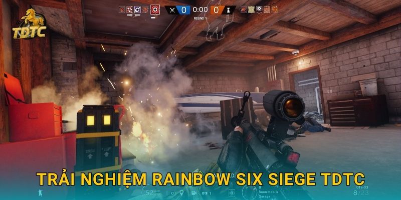Rainbow Six Siege tại Tdtc kịch tính cùng kèo hấp dẫn 3 Trải nghiệm Rainbow Six Siege Tdtc